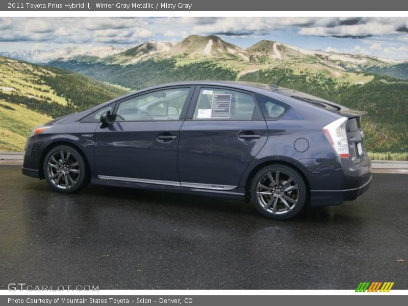 Winter Gray Metallic / Misty Gray 2011 Toyota Prius Hybrid II