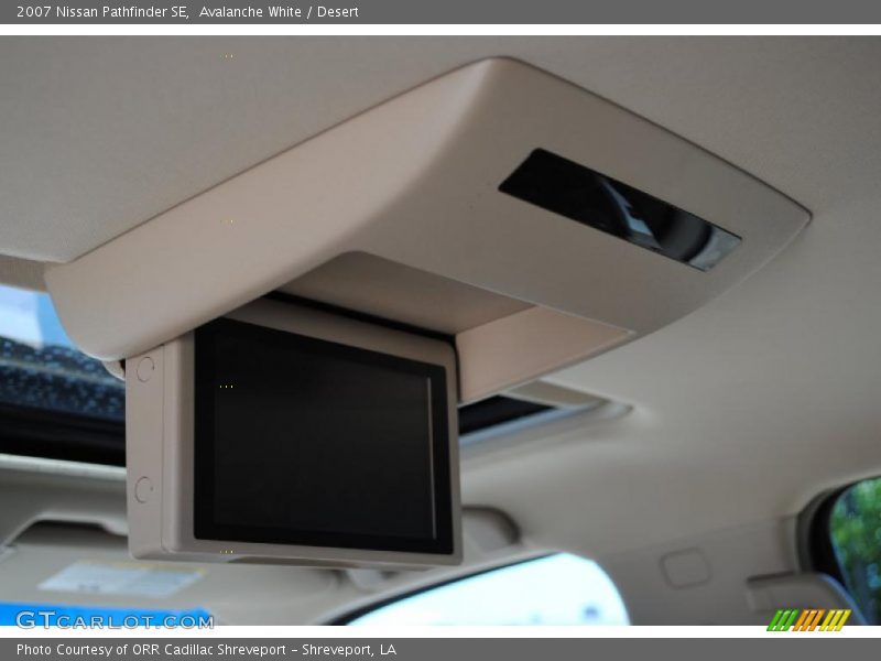 Avalanche White / Desert 2007 Nissan Pathfinder SE