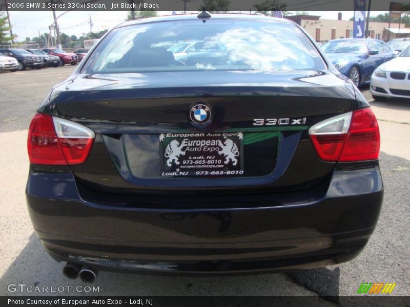 Jet Black / Black 2006 BMW 3 Series 330xi Sedan