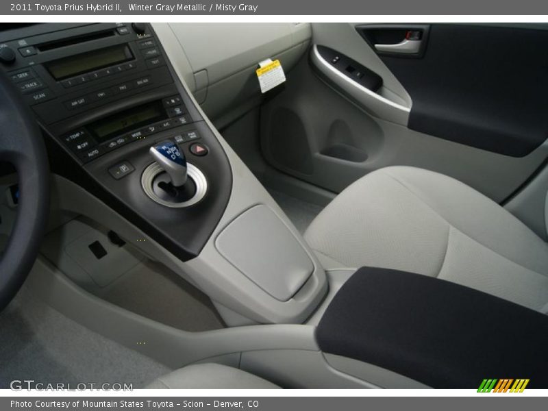 Winter Gray Metallic / Misty Gray 2011 Toyota Prius Hybrid II