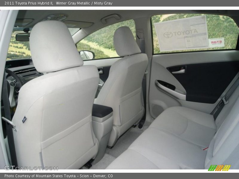 Winter Gray Metallic / Misty Gray 2011 Toyota Prius Hybrid II