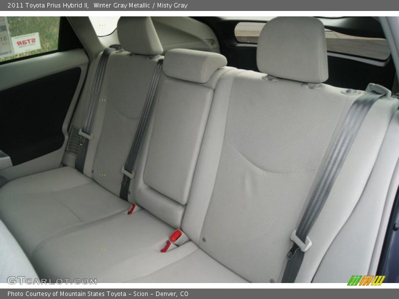 Winter Gray Metallic / Misty Gray 2011 Toyota Prius Hybrid II