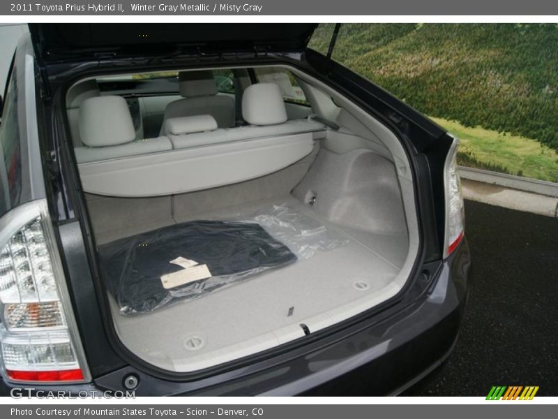 Winter Gray Metallic / Misty Gray 2011 Toyota Prius Hybrid II
