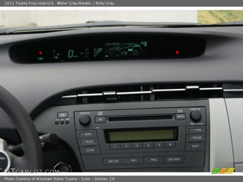Winter Gray Metallic / Misty Gray 2011 Toyota Prius Hybrid II