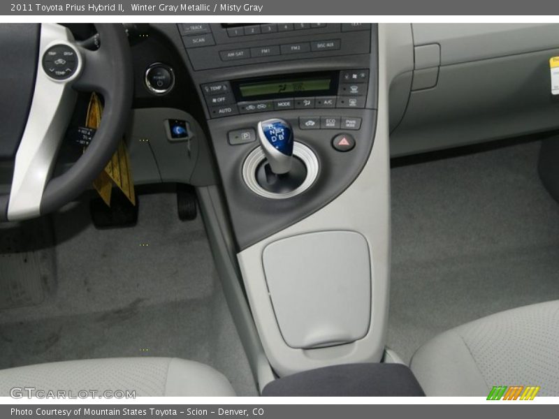 Winter Gray Metallic / Misty Gray 2011 Toyota Prius Hybrid II