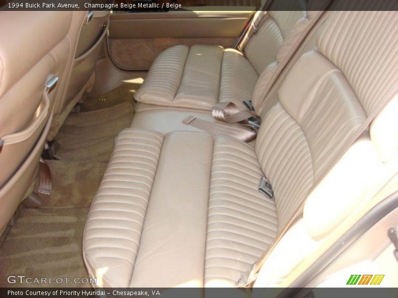 Champagne Beige Metallic / Beige 1994 Buick Park Avenue