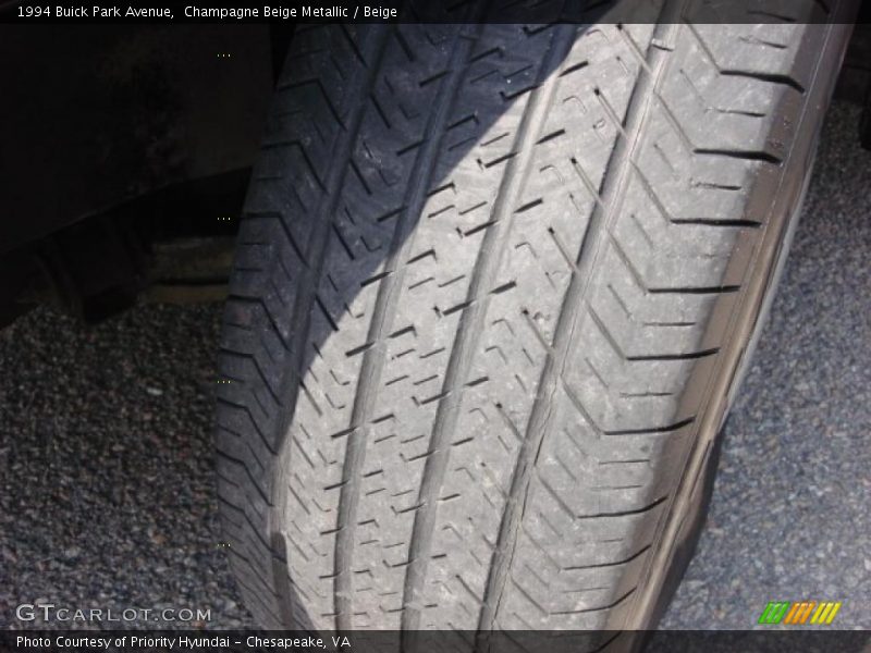 Champagne Beige Metallic / Beige 1994 Buick Park Avenue