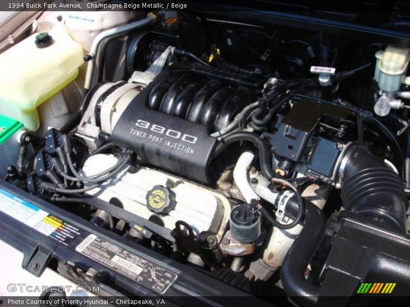 Champagne Beige Metallic / Beige 1994 Buick Park Avenue