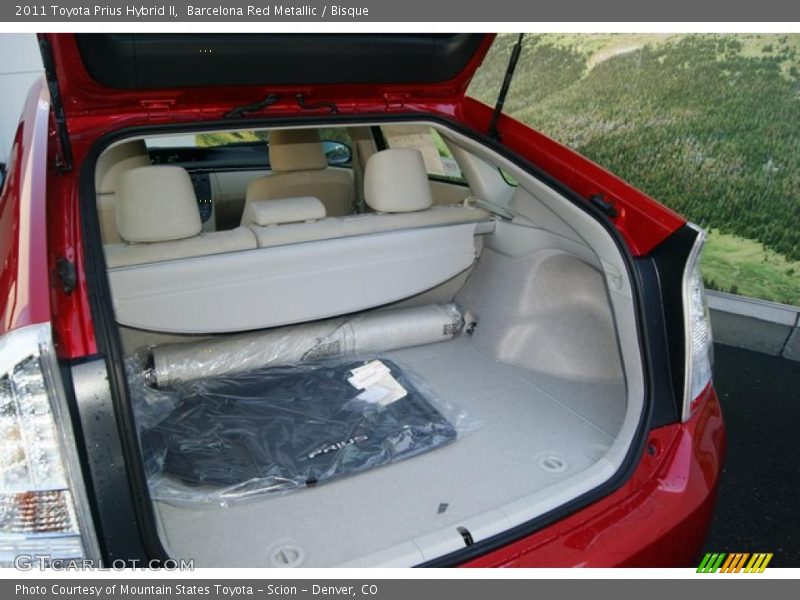 Barcelona Red Metallic / Bisque 2011 Toyota Prius Hybrid II