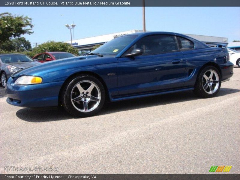  1998 Mustang GT Coupe Atlantic Blue Metallic