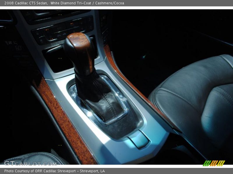White Diamond Tri-Coat / Cashmere/Cocoa 2008 Cadillac CTS Sedan