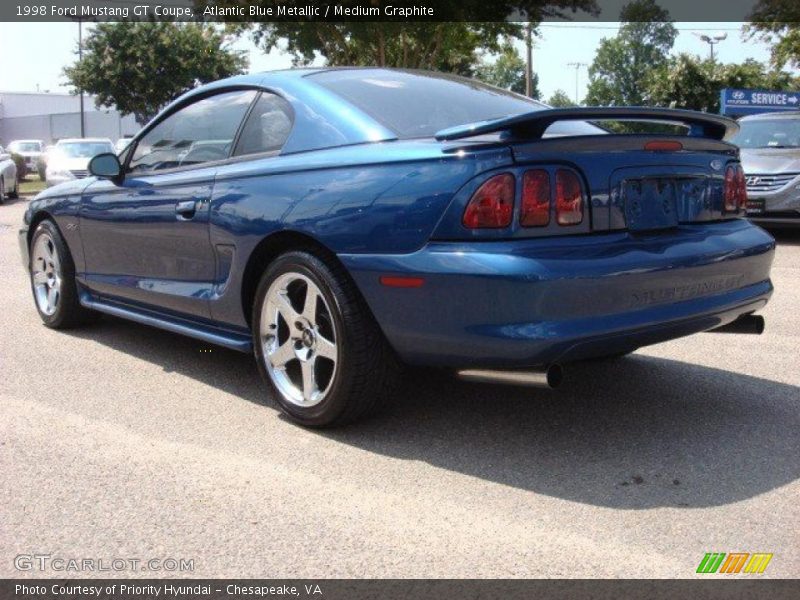  1998 Mustang GT Coupe Atlantic Blue Metallic