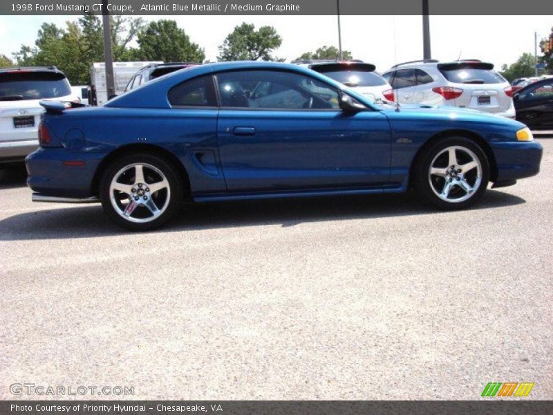  1998 Mustang GT Coupe Atlantic Blue Metallic