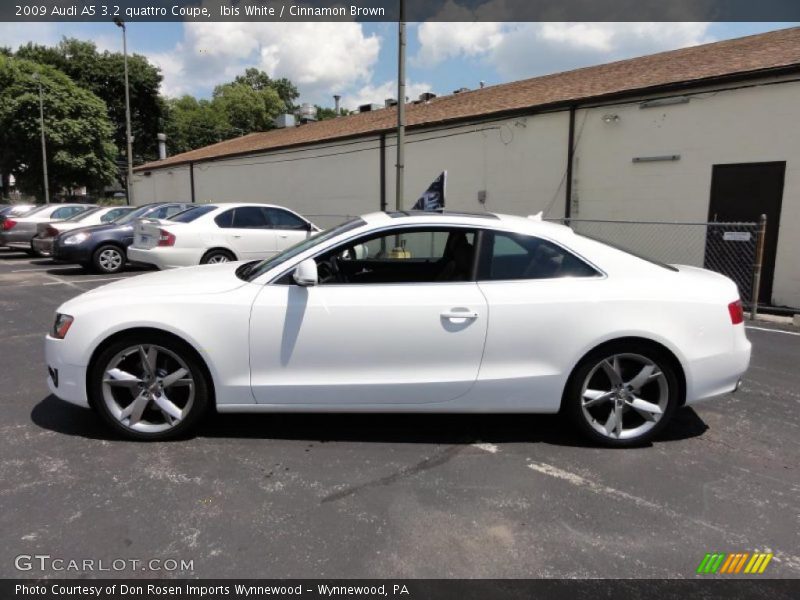  2009 A5 3.2 quattro Coupe Ibis White