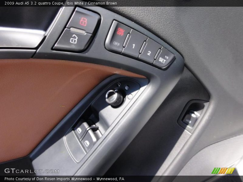 Ibis White / Cinnamon Brown 2009 Audi A5 3.2 quattro Coupe
