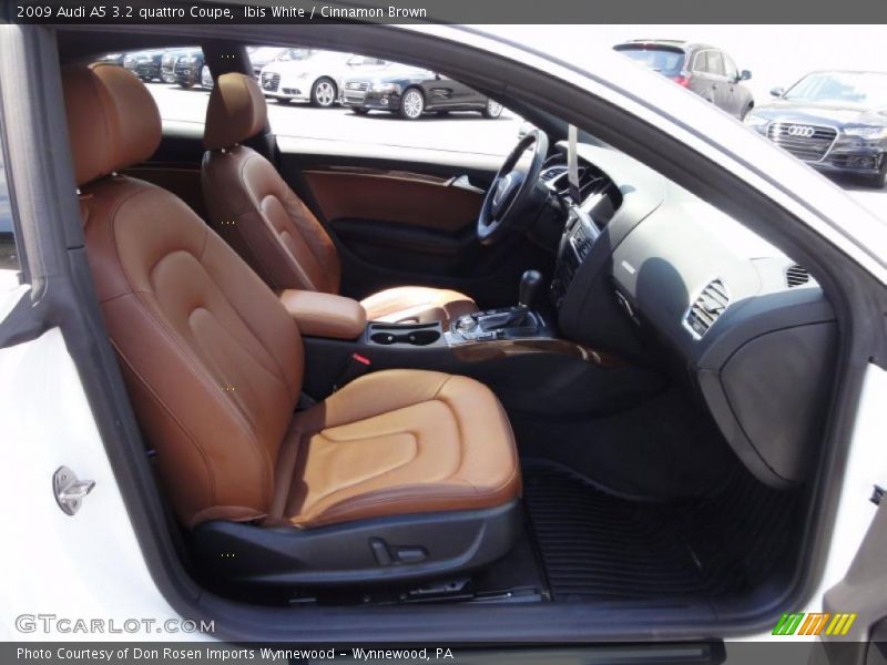  2009 A5 3.2 quattro Coupe Cinnamon Brown Interior