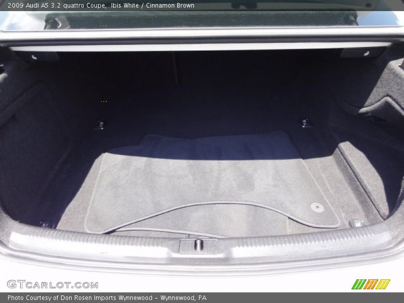 Ibis White / Cinnamon Brown 2009 Audi A5 3.2 quattro Coupe