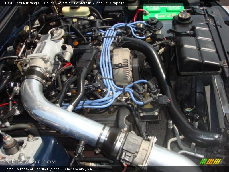  1998 Mustang GT Coupe Engine - 4.6 Liter SOHC 16-Valve V8