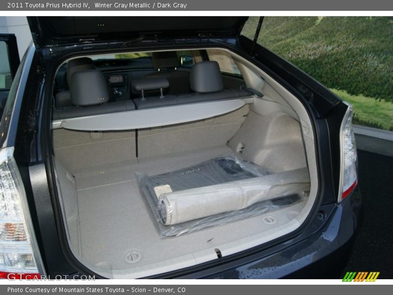 Winter Gray Metallic / Dark Gray 2011 Toyota Prius Hybrid IV