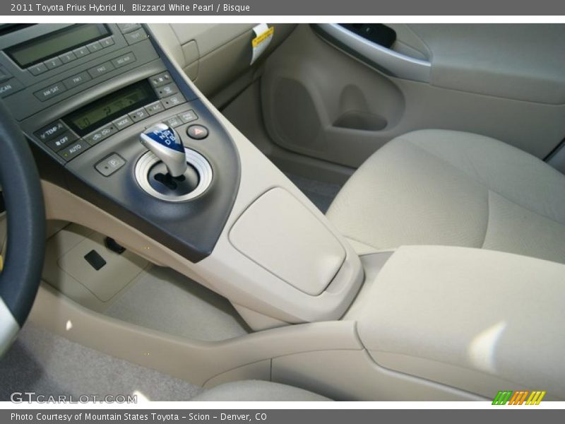 Blizzard White Pearl / Bisque 2011 Toyota Prius Hybrid II