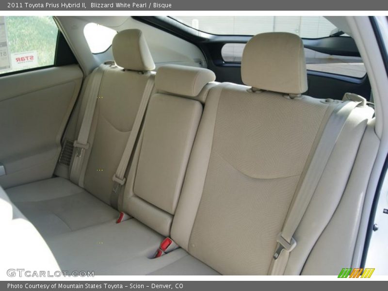 Blizzard White Pearl / Bisque 2011 Toyota Prius Hybrid II