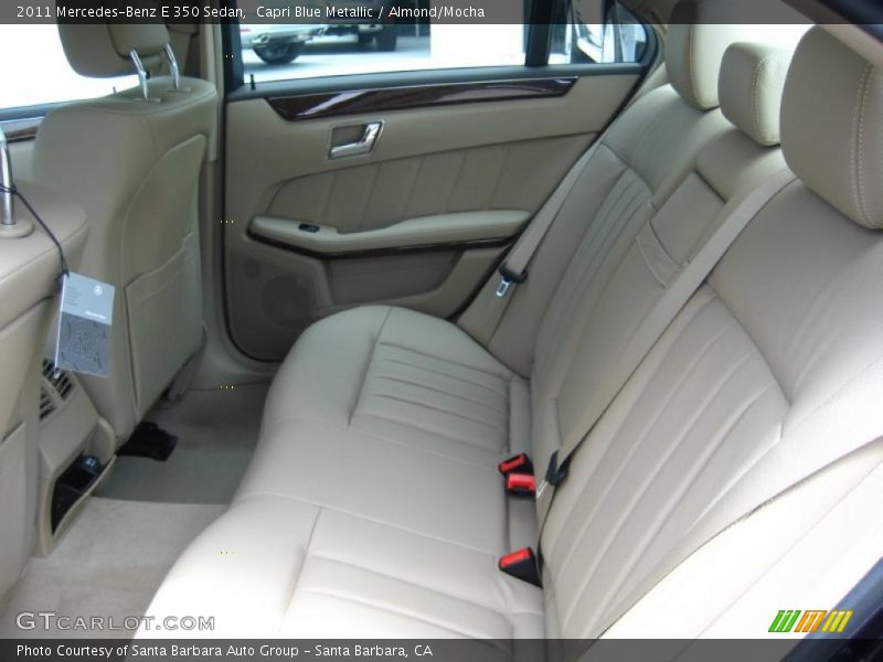 Capri Blue Metallic / Almond/Mocha 2011 Mercedes-Benz E 350 Sedan
