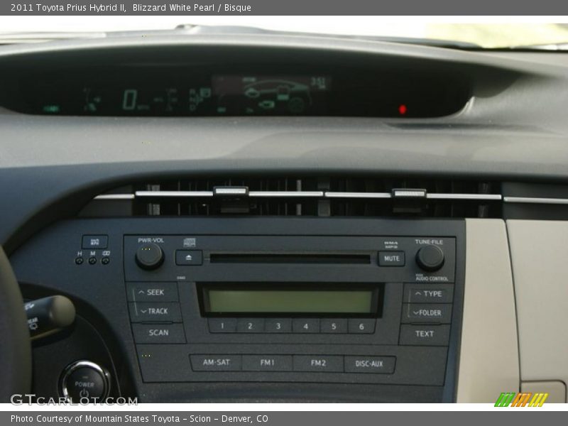 Blizzard White Pearl / Bisque 2011 Toyota Prius Hybrid II