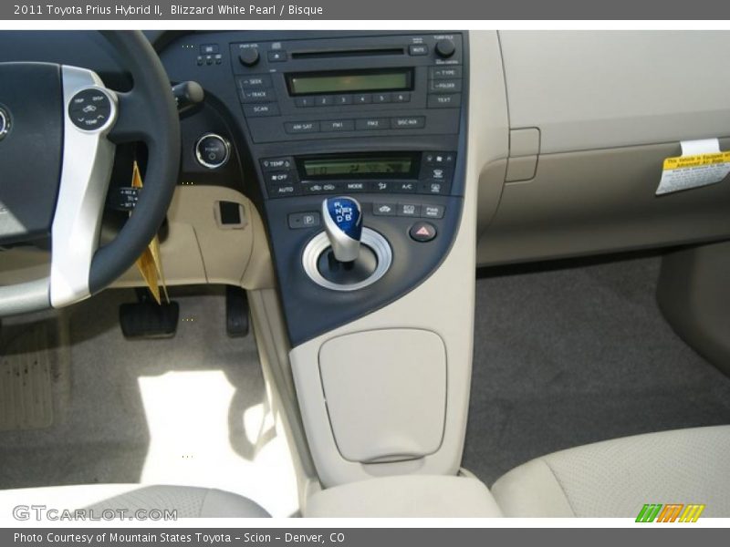 Blizzard White Pearl / Bisque 2011 Toyota Prius Hybrid II