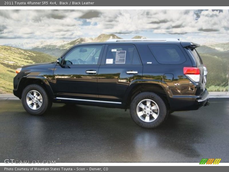 Black / Black Leather 2011 Toyota 4Runner SR5 4x4