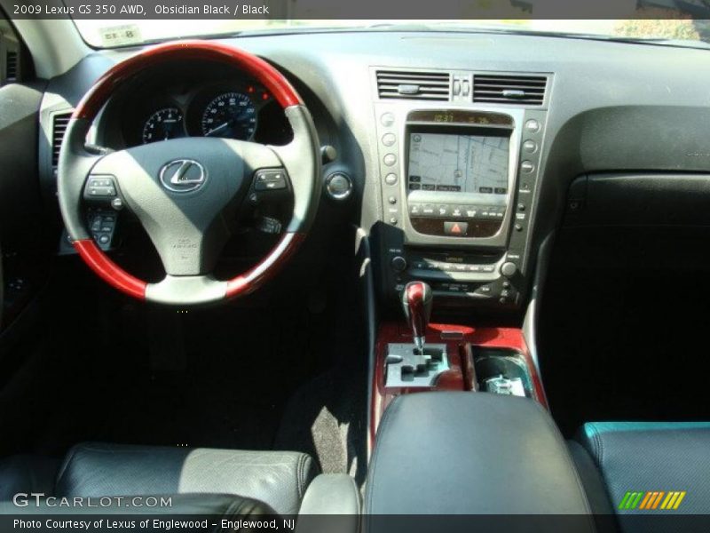 Obsidian Black / Black 2009 Lexus GS 350 AWD