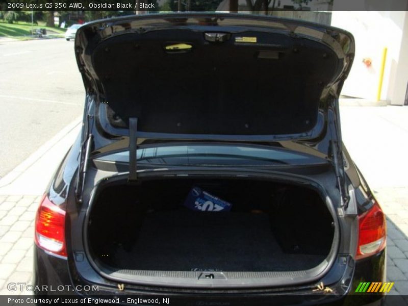 Obsidian Black / Black 2009 Lexus GS 350 AWD
