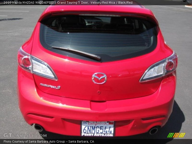Velocity Red Mica / Black/Red 2010 Mazda MAZDA3 MAZDASPEED3 Grand Touring 5 Door