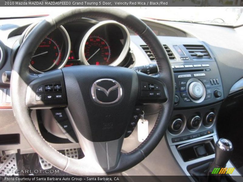  2010 MAZDA3 MAZDASPEED3 Grand Touring 5 Door Steering Wheel