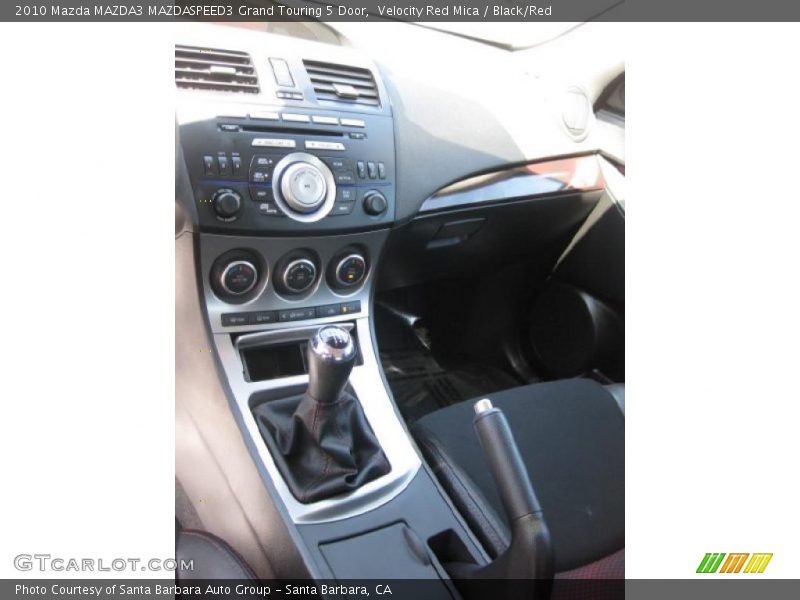 Velocity Red Mica / Black/Red 2010 Mazda MAZDA3 MAZDASPEED3 Grand Touring 5 Door