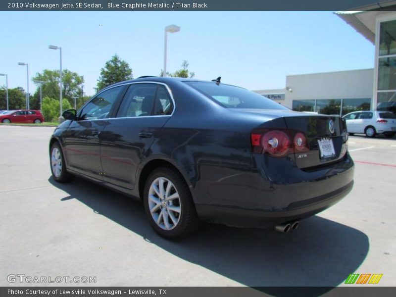 Blue Graphite Metallic / Titan Black 2010 Volkswagen Jetta SE Sedan