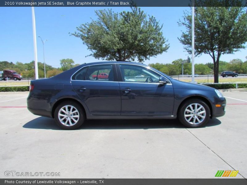 Blue Graphite Metallic / Titan Black 2010 Volkswagen Jetta SE Sedan