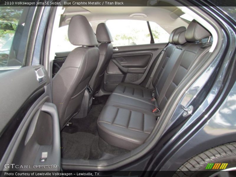 Blue Graphite Metallic / Titan Black 2010 Volkswagen Jetta SE Sedan