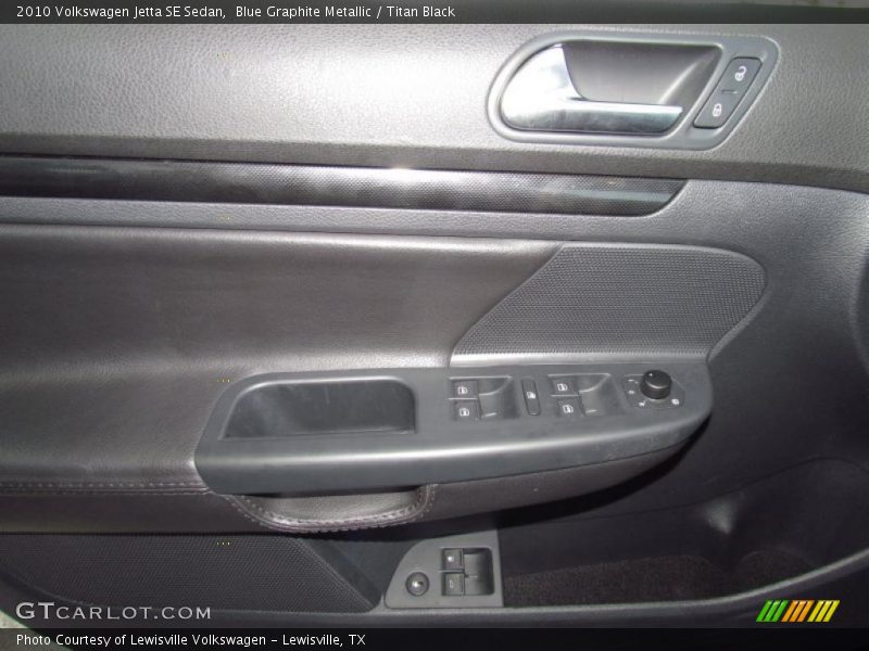 Blue Graphite Metallic / Titan Black 2010 Volkswagen Jetta SE Sedan