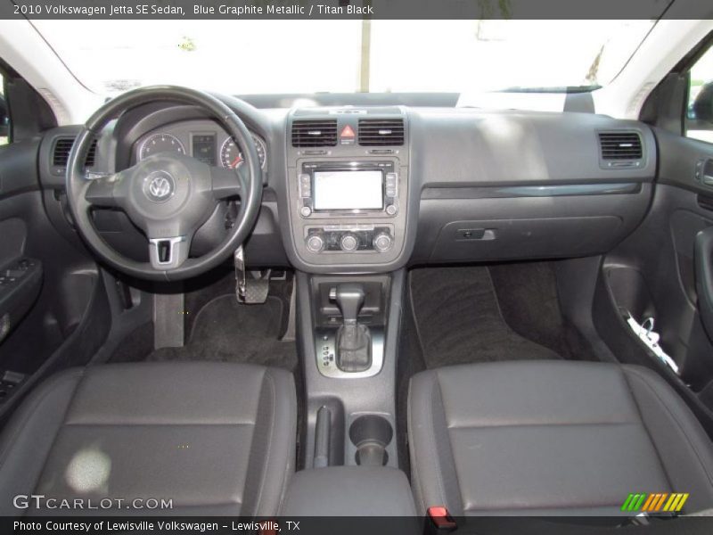 Blue Graphite Metallic / Titan Black 2010 Volkswagen Jetta SE Sedan