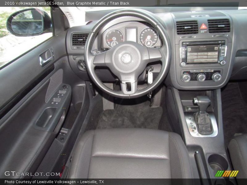 Blue Graphite Metallic / Titan Black 2010 Volkswagen Jetta SE Sedan