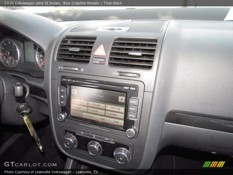 Blue Graphite Metallic / Titan Black 2010 Volkswagen Jetta SE Sedan