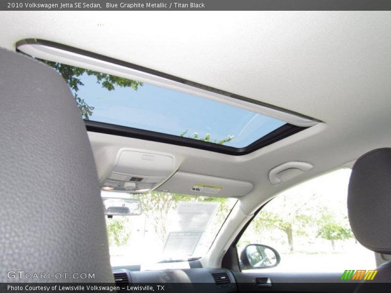 Blue Graphite Metallic / Titan Black 2010 Volkswagen Jetta SE Sedan
