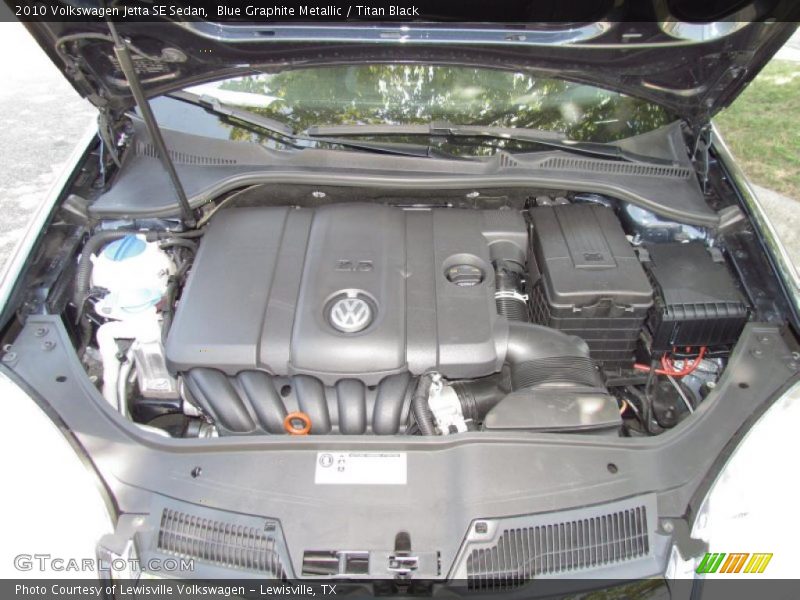 Blue Graphite Metallic / Titan Black 2010 Volkswagen Jetta SE Sedan