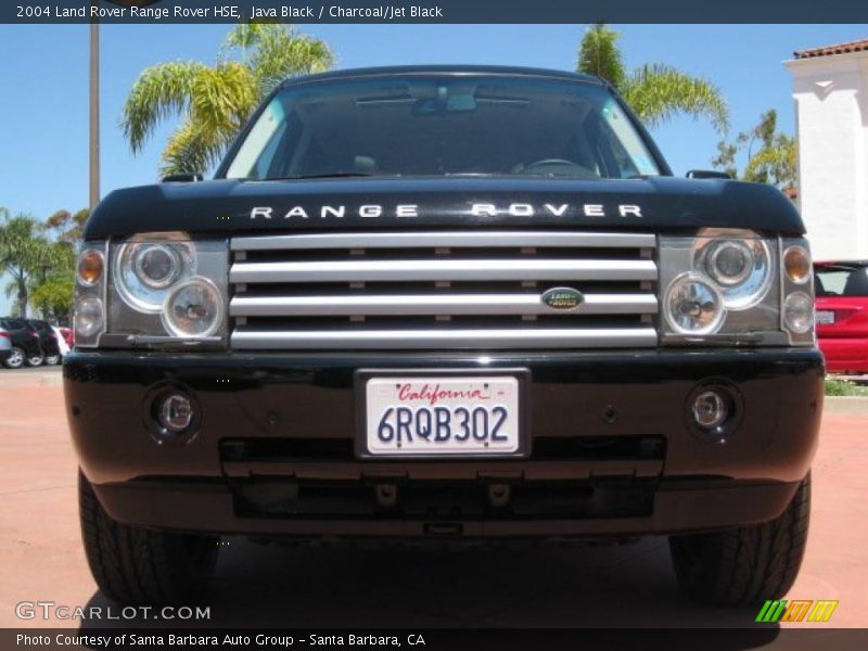 Java Black / Charcoal/Jet Black 2004 Land Rover Range Rover HSE