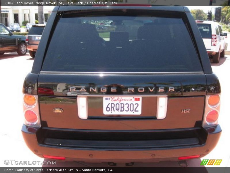 Java Black / Charcoal/Jet Black 2004 Land Rover Range Rover HSE