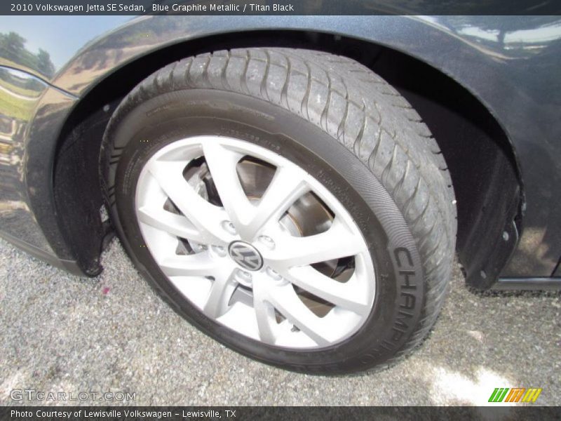 Blue Graphite Metallic / Titan Black 2010 Volkswagen Jetta SE Sedan