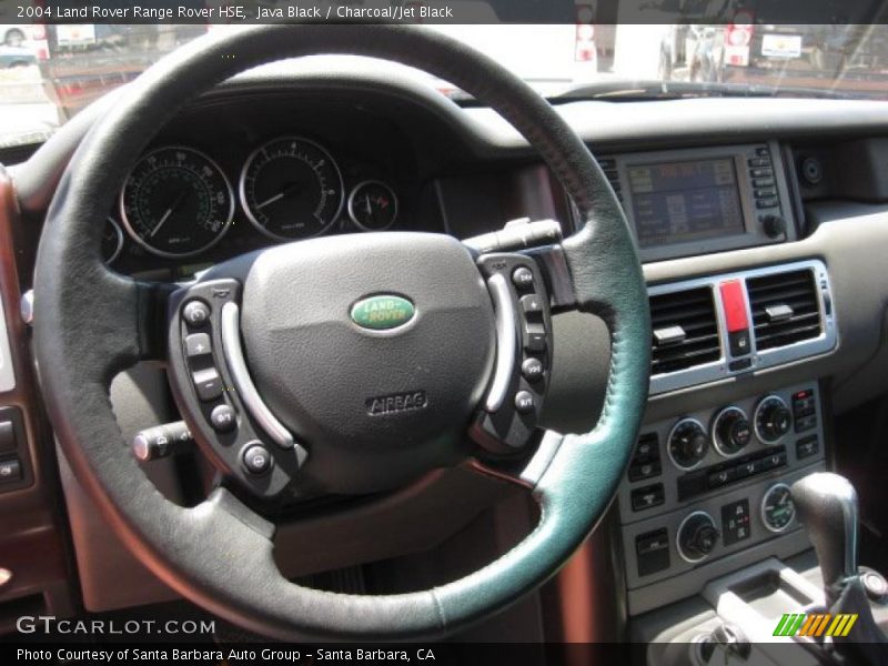 Java Black / Charcoal/Jet Black 2004 Land Rover Range Rover HSE
