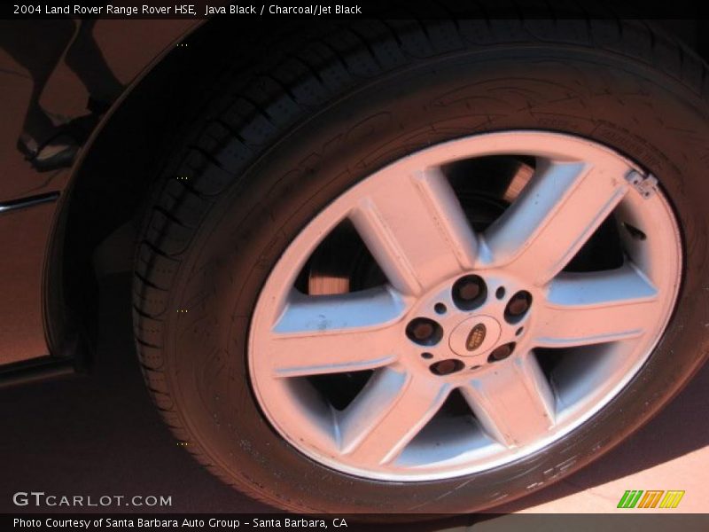 Java Black / Charcoal/Jet Black 2004 Land Rover Range Rover HSE
