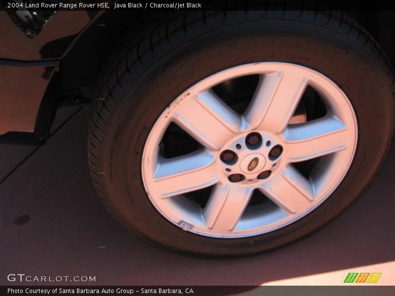 Java Black / Charcoal/Jet Black 2004 Land Rover Range Rover HSE