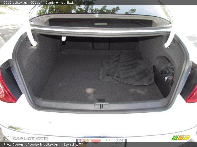 Candy White / Black 2010 Volkswagen CC Sport